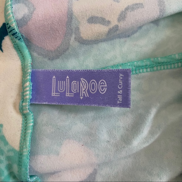 🍁 Lularoe Floral & Mickey Mouse Multicolor Leggings - Picture 4 of 5